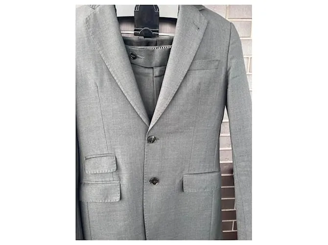 Ermenegildo Zegna Trajes Gris 