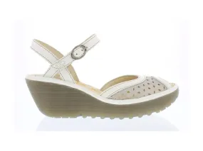 Fly London Yumo027fly, Sandalias de Punta Descubierta para Mujer Talla 40