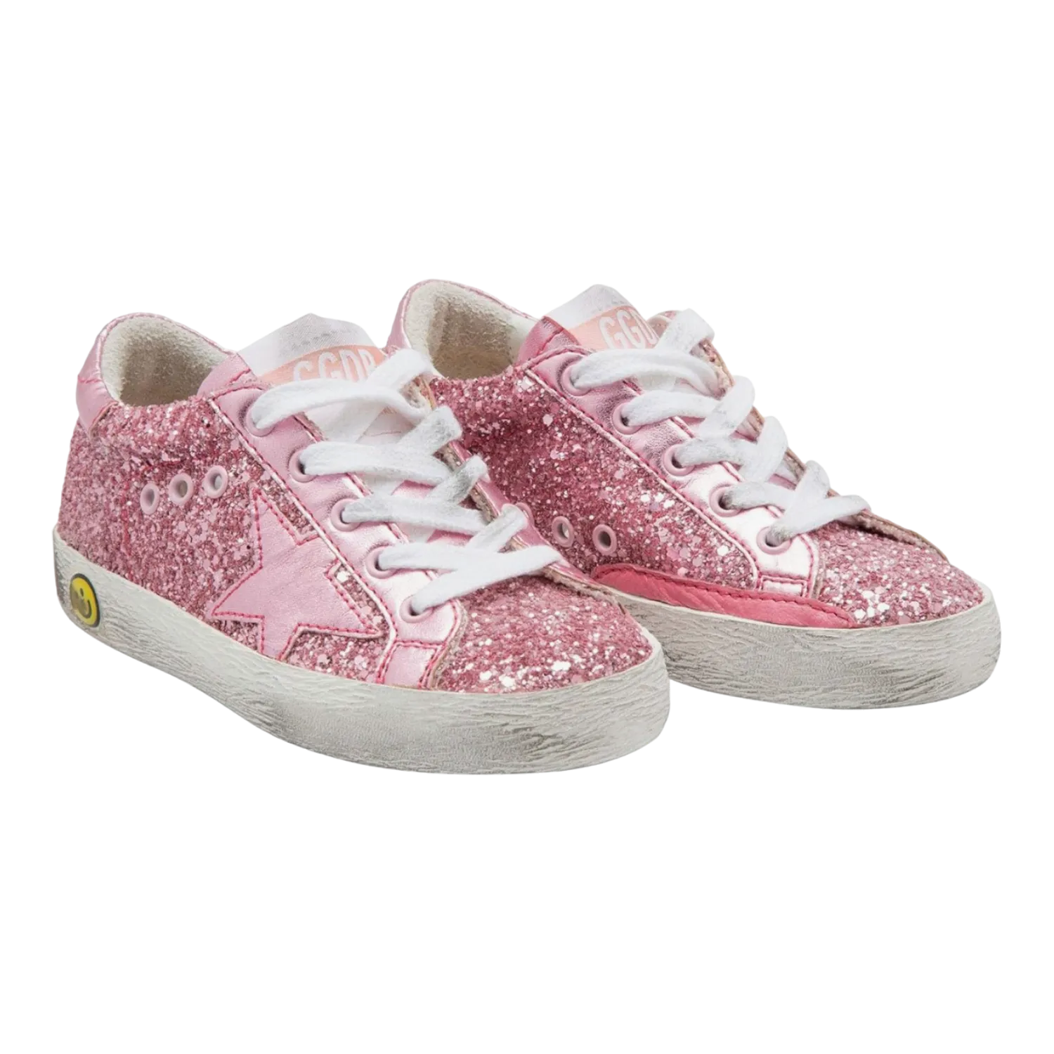 Golden Goose Sneakers Superstar GlitterPinkStar G31KS001.A25