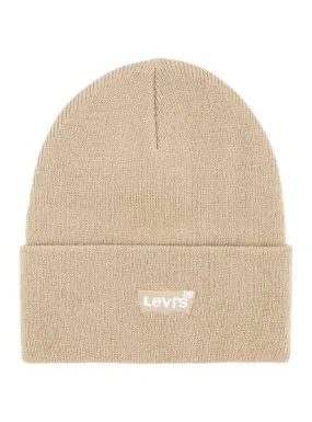 Gorro Levis Slouchy Beige Para Mujer y Hombre