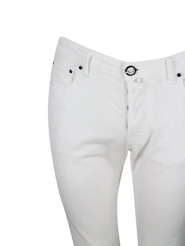 Jacob Cohen Pantalón Casual - Blanco