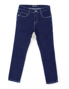 Jean slim fit azul