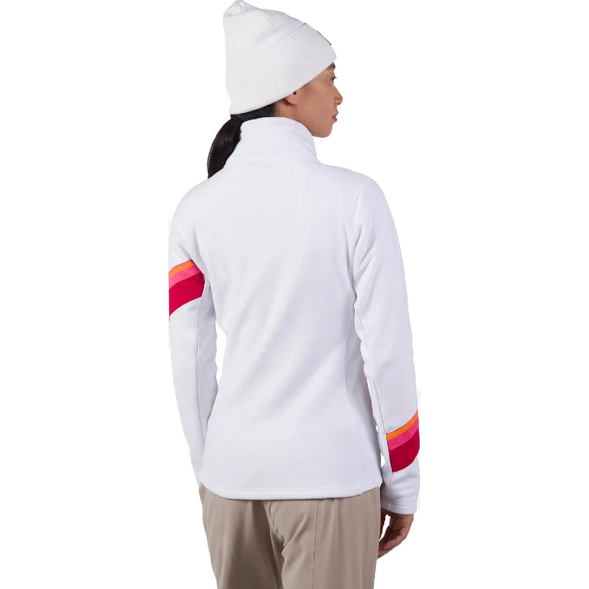 Jersey Mujer W Strawpile Fleece Fz Rossignol Blanco