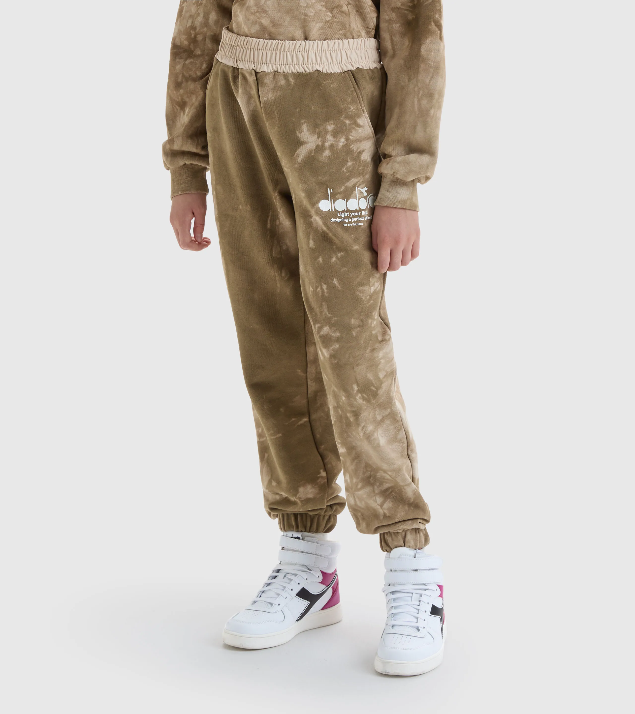 JG.PANTS CUFF AO D Pantalones de chándal tie-dye - Niña