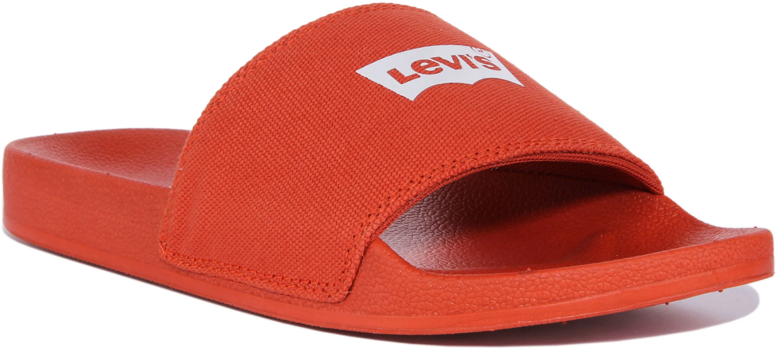 Levi's June Batwing Sandalia deslizante para hombre en marino azul