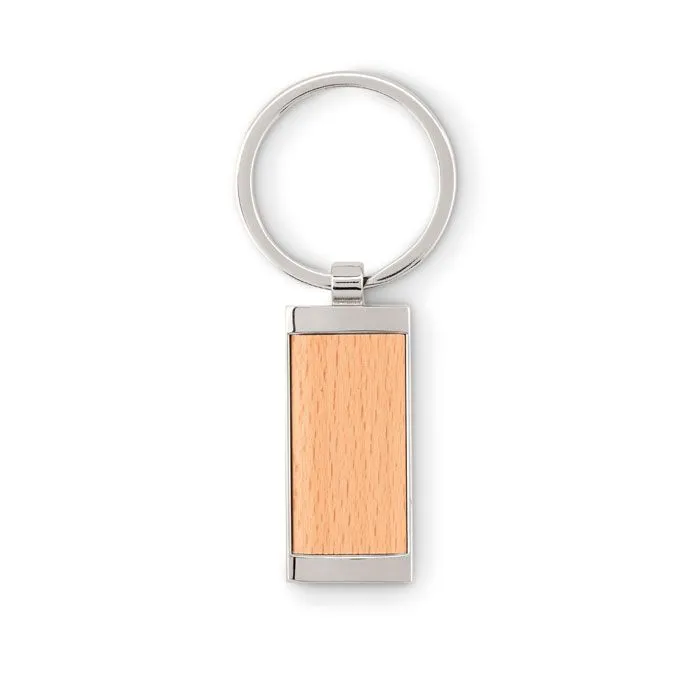 MATIKOS Llavero rectangular zinc y made