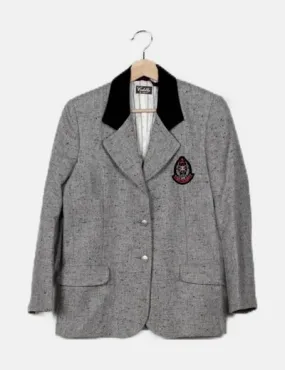 Mayoral Blazer gris combinada