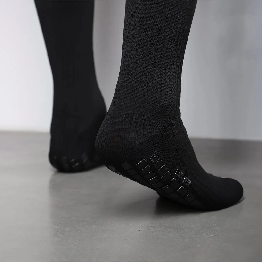 MEDIA DC FUTBOL PROF ANTI-SLIP NEGRO