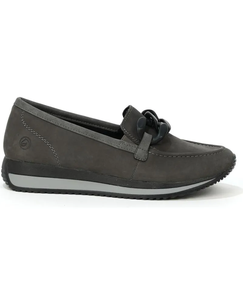 Mocasines de Mujer REMONTE MOCASINES D0H10-45 GRIS