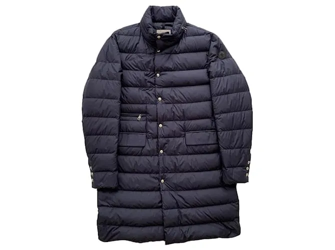 Moncler Parka larga de plumón Ophelys Azul marino 