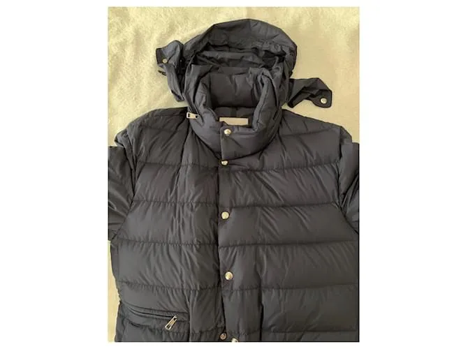 Moncler Parka larga de plumón Ophelys Azul marino 