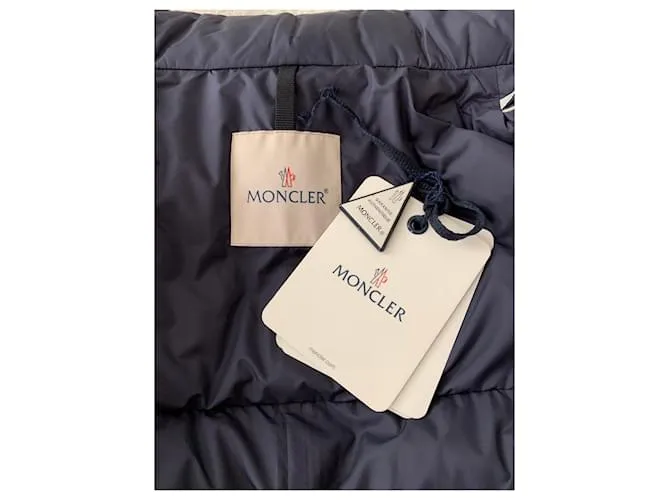 Moncler Parka larga de plumón Ophelys Azul marino 