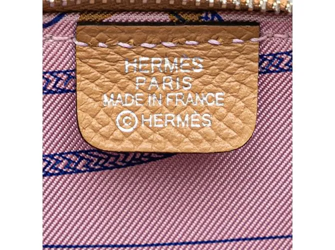 Monedero compacto de seda Azap de Hermès Gris Gris pardo 