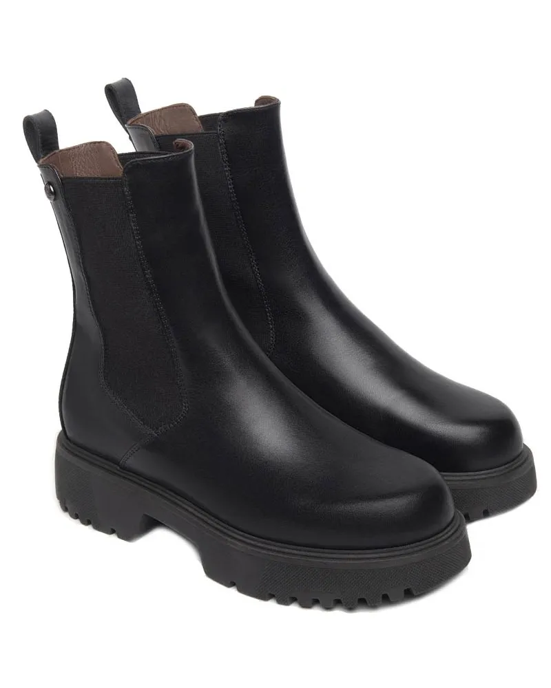 Nero Giardini 309112 - Botín mujer piel - NEGRO
