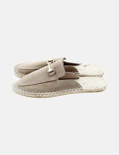 NoName Mule beige esparto