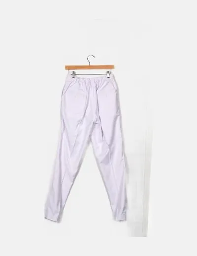 NoName Pantalón jogger blanco