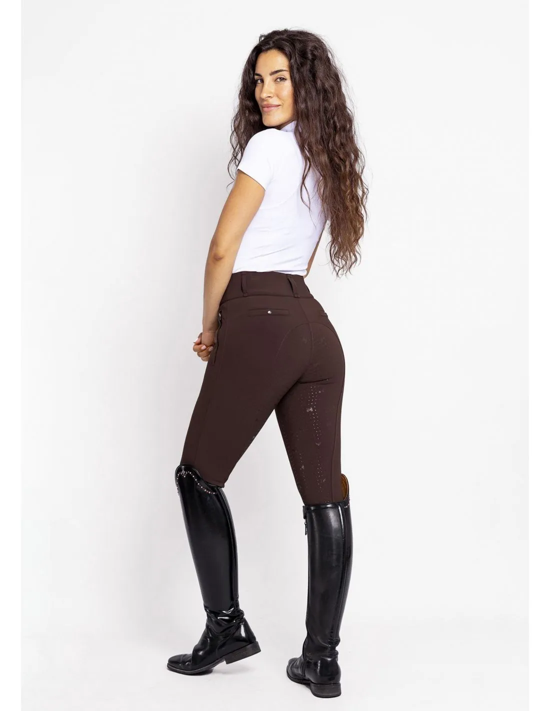 Oferta Pantalón de montar Honour Breeches Chocolate Maximilian