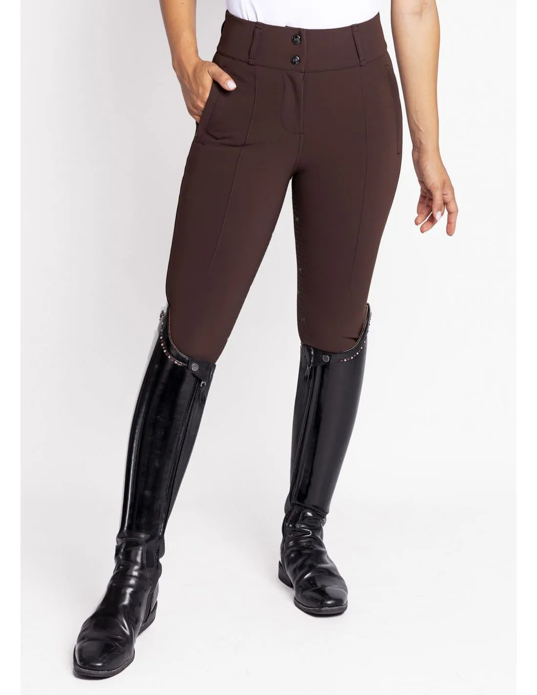 Oferta Pantalón de montar Honour Breeches Chocolate Maximilian