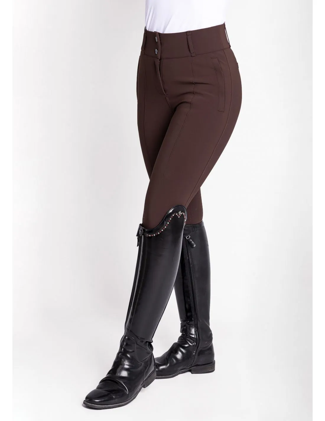 Oferta Pantalón de montar Honour Breeches Chocolate Maximilian