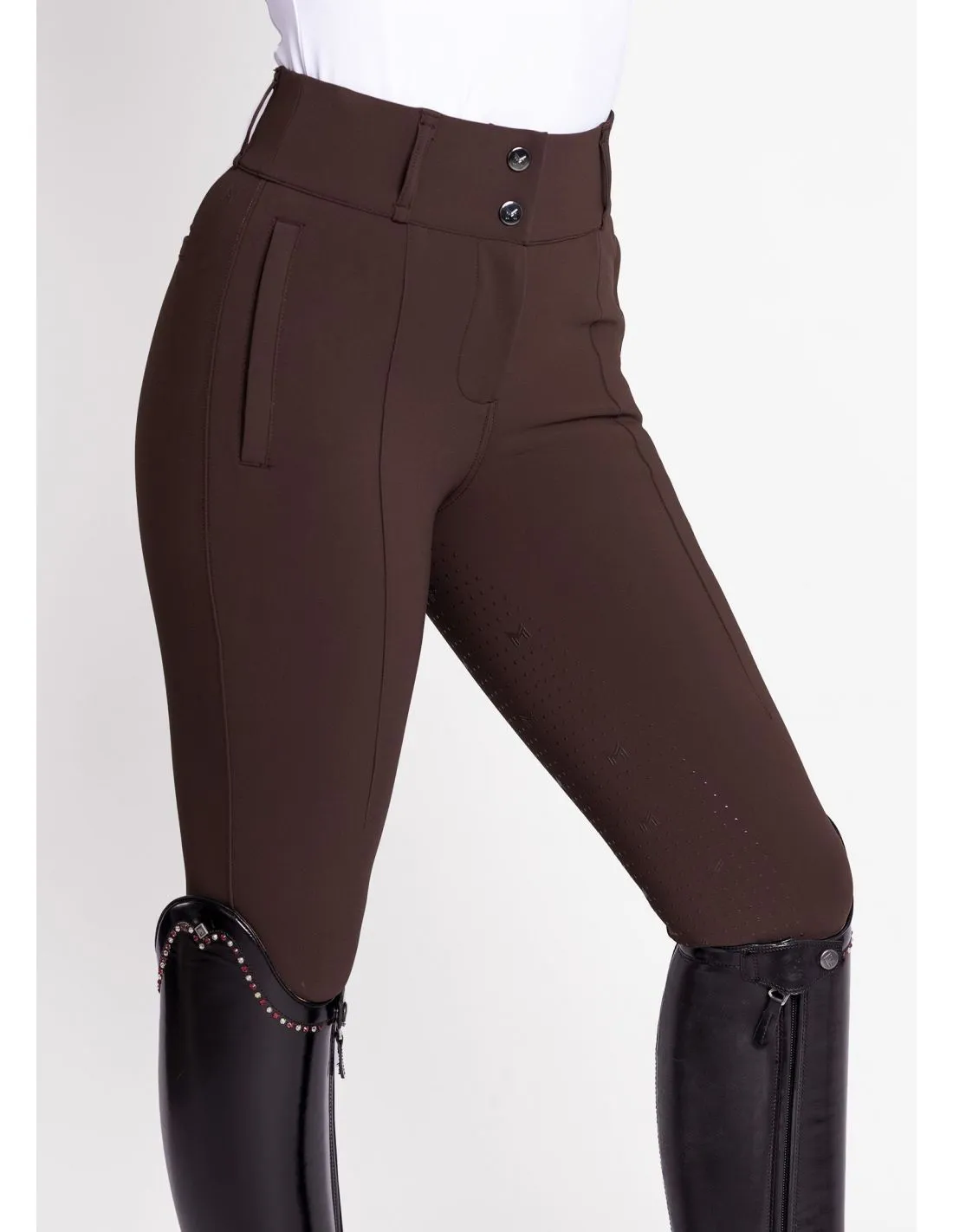 Oferta Pantalón de montar Honour Breeches Chocolate Maximilian