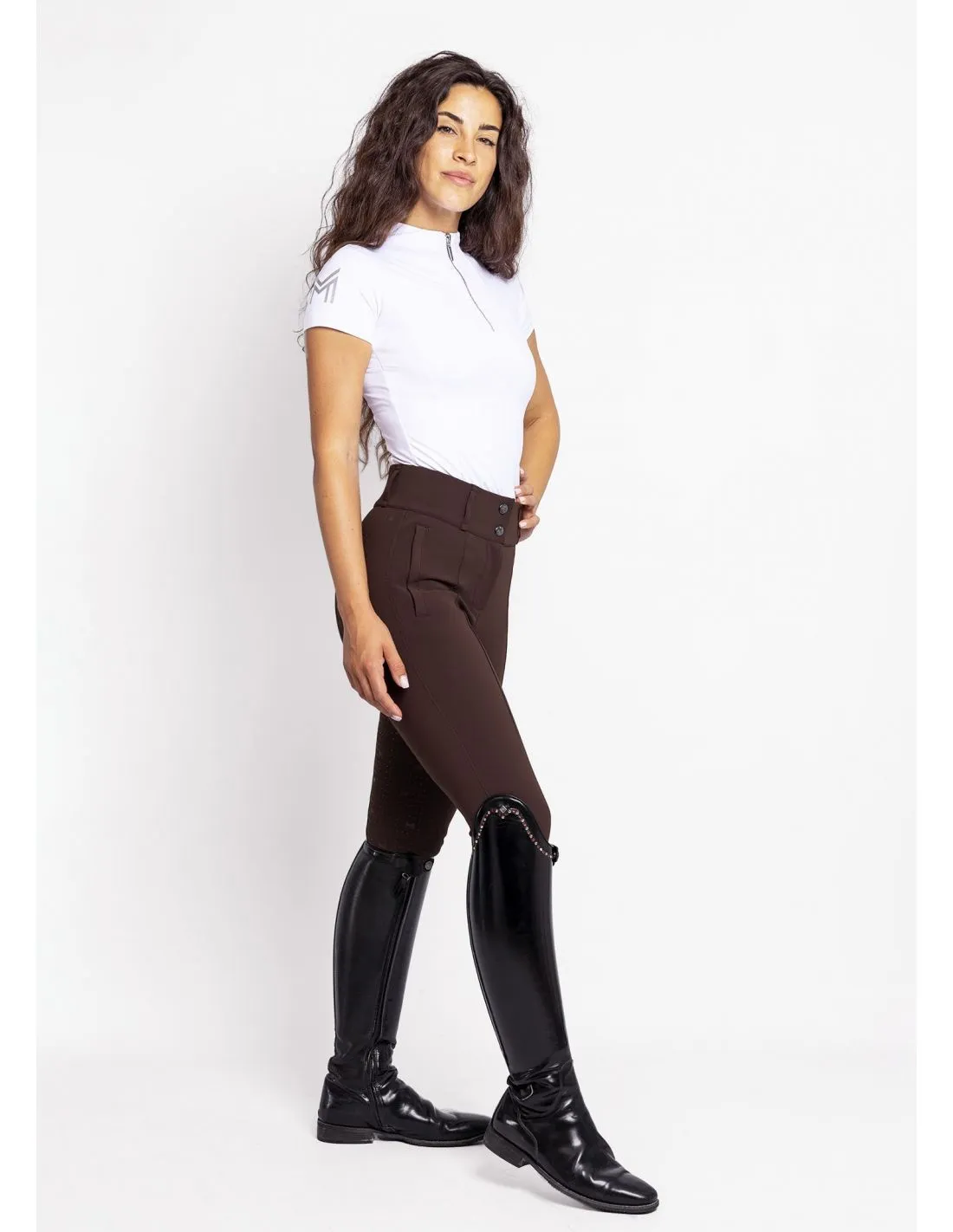 Oferta Pantalón de montar Honour Breeches Chocolate Maximilian