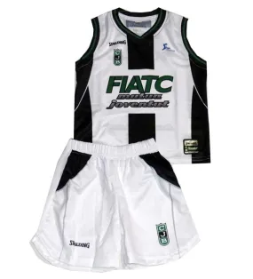 Pack Niño Joventut Badalona ACB 2ª Equipación 2015/16 (blanco/negro/verde)