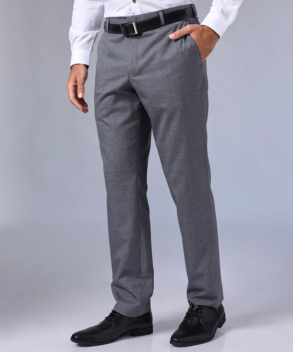 PANTALON DE TERNO VITALE BARBERIS CANONICO GRIS OI24