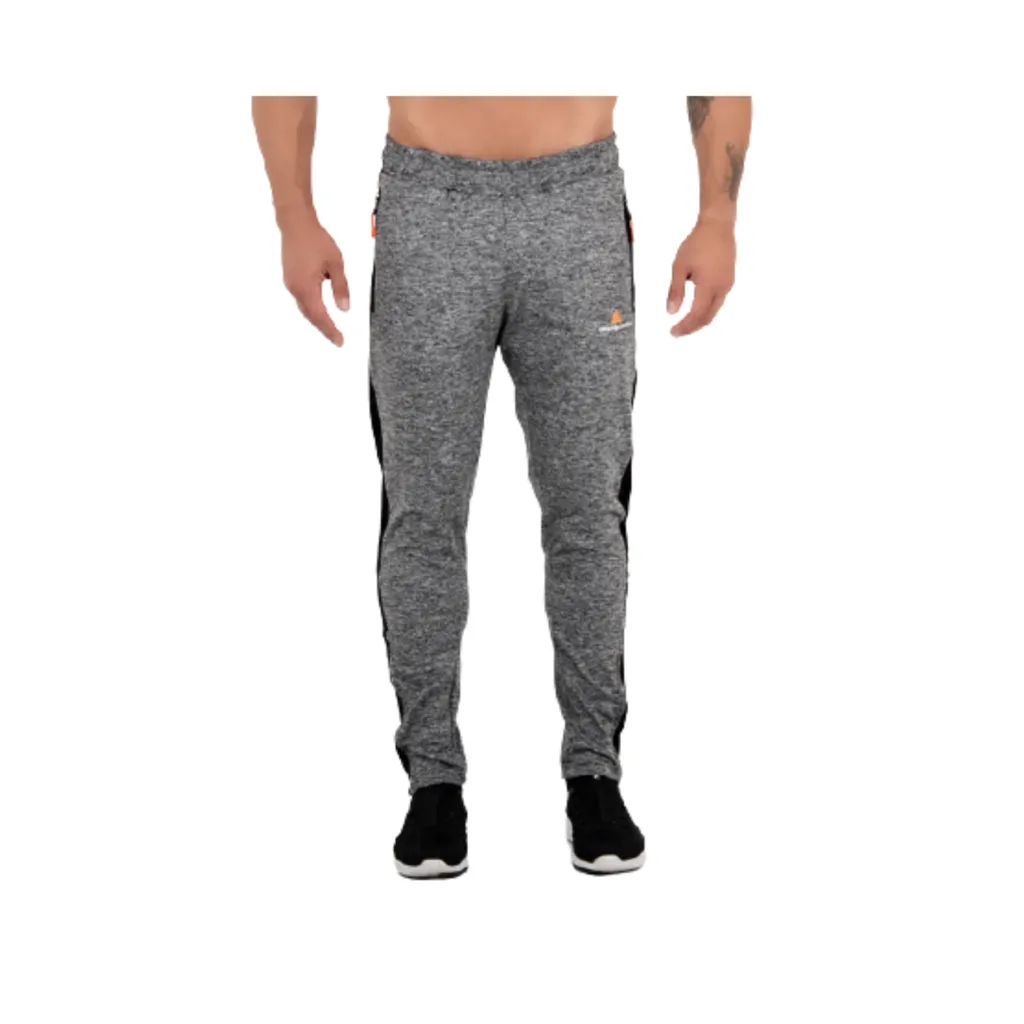 Pantalon Deportivo Hombre Chupin Gris+ Pantalon Liso Plycce