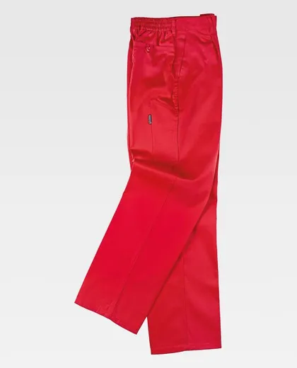 Pantalón Elástico en cintura Rojo