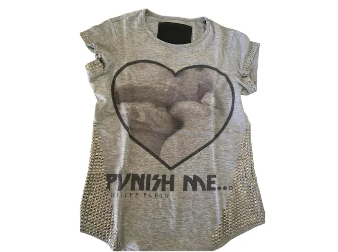 Philipp Plein Camiseta Gris 