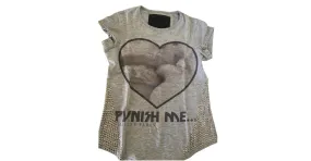 Philipp Plein Camiseta Gris 