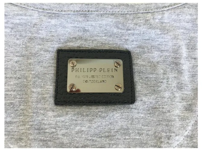 Philipp Plein Camiseta Gris 