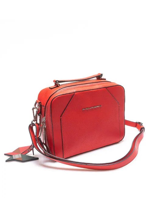 PIQUADRO MUSE Mini bolso bandolera, en piel