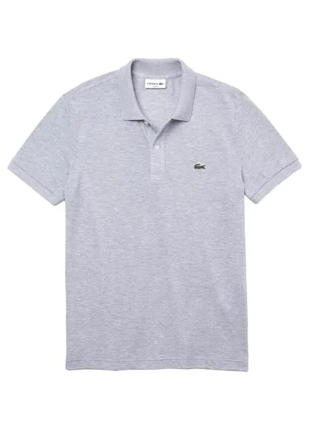 Polo Lacoste Básico Gris Hombre