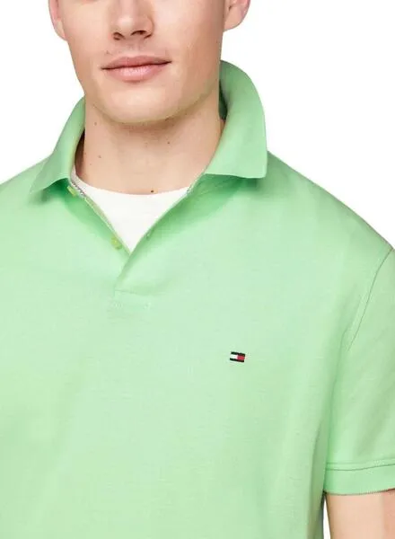 Polo Tommy Hilfiger 1985 Verde Menta Para Hombre