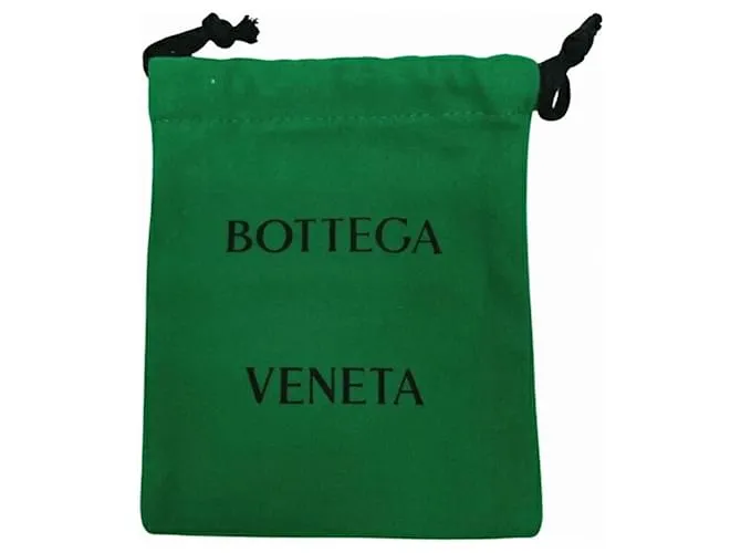 Porta tarjetas de visita Bottega Veneta Intrecciato gris Castaño 