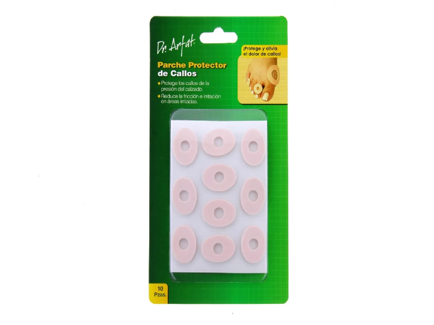 Protectores De Pie Arfat Para Callos Color Beige