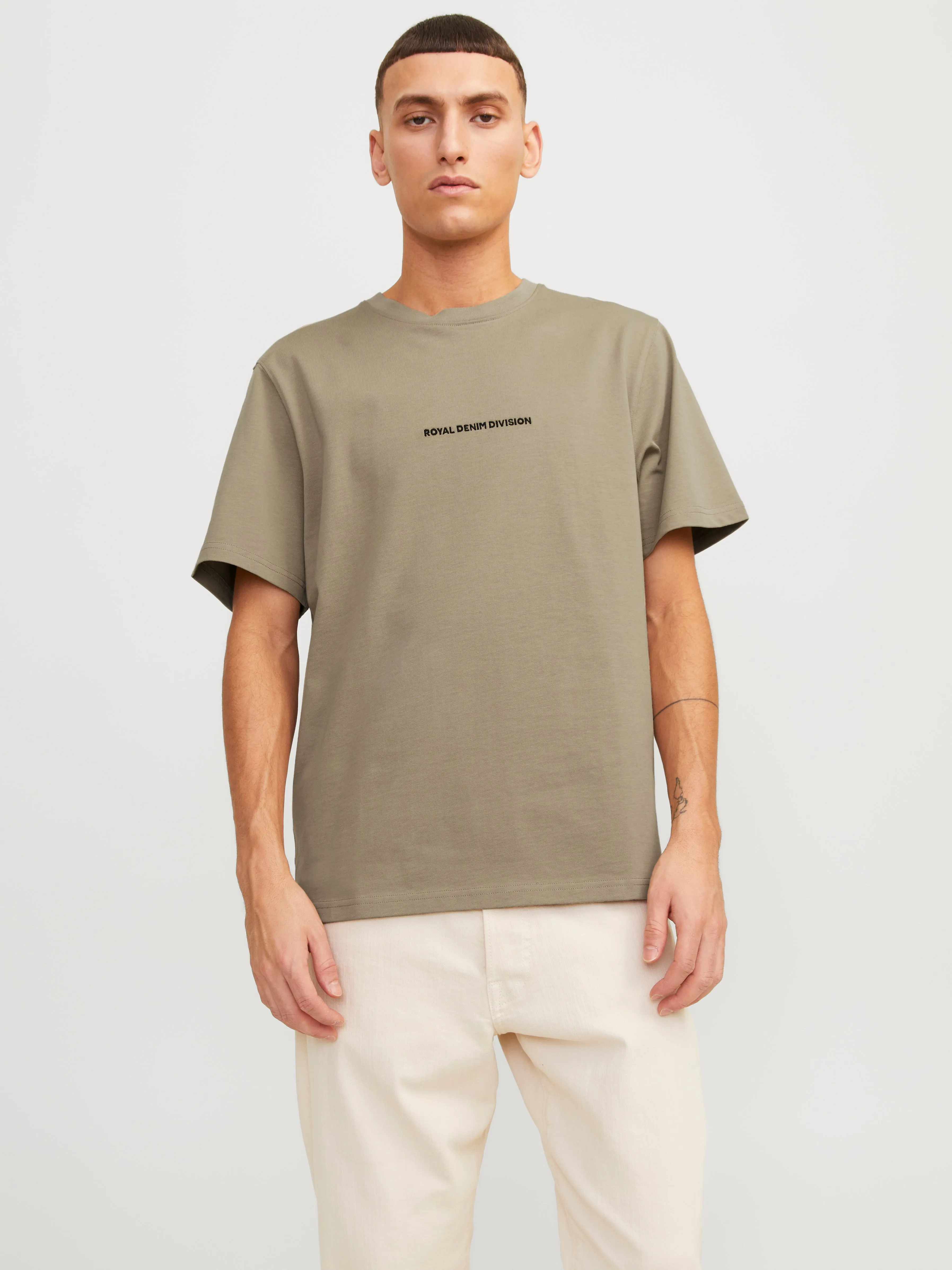 RDD Camiseta Estampado Cuello redondo | Beige | Jack & Jones®