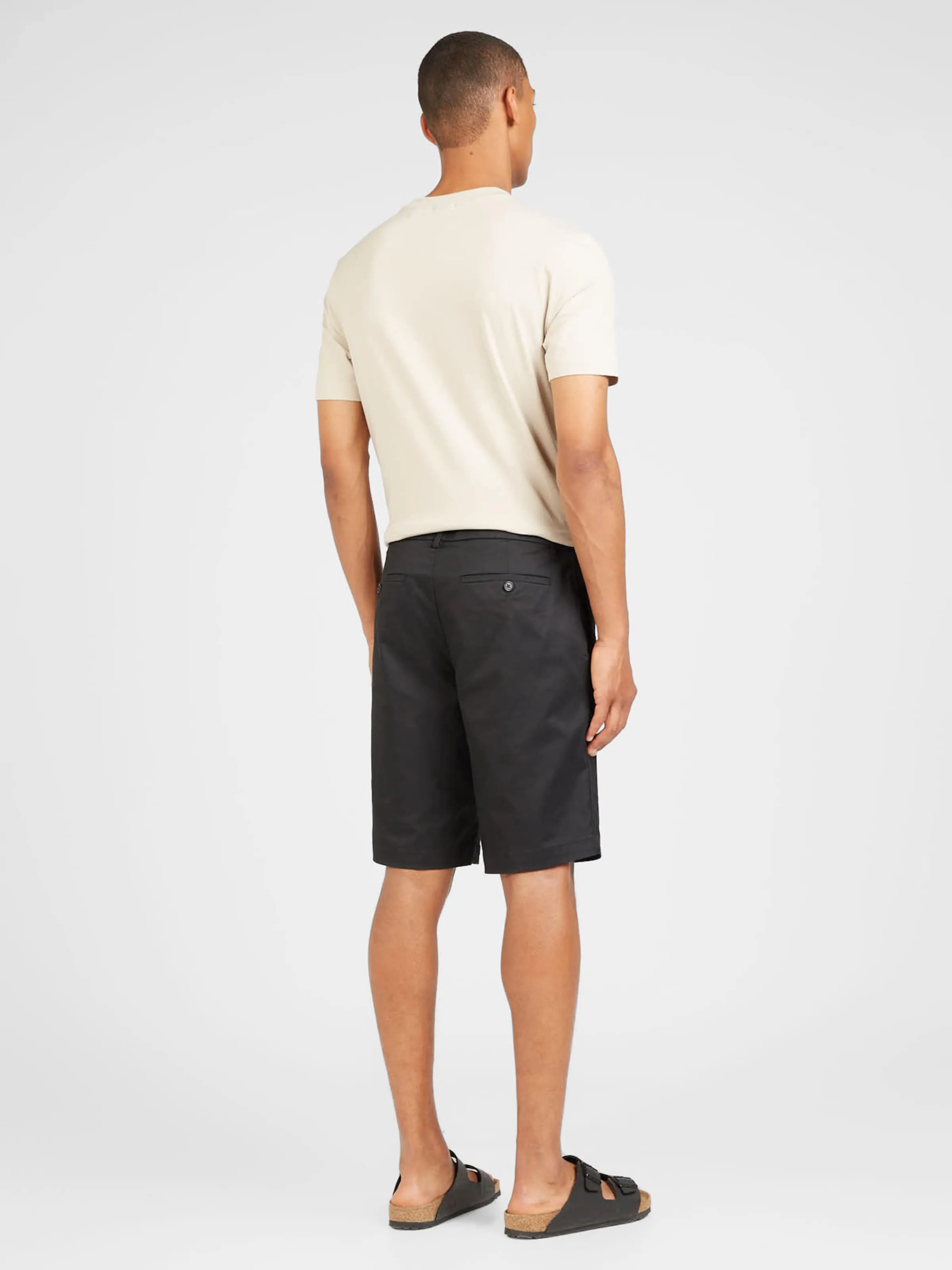 regular Pantalón chino Banana Republic en Negro