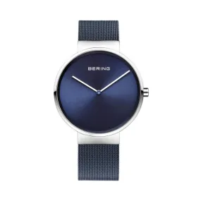 Reloj Bering de Hombre correa de malla ip azul  14539-307    