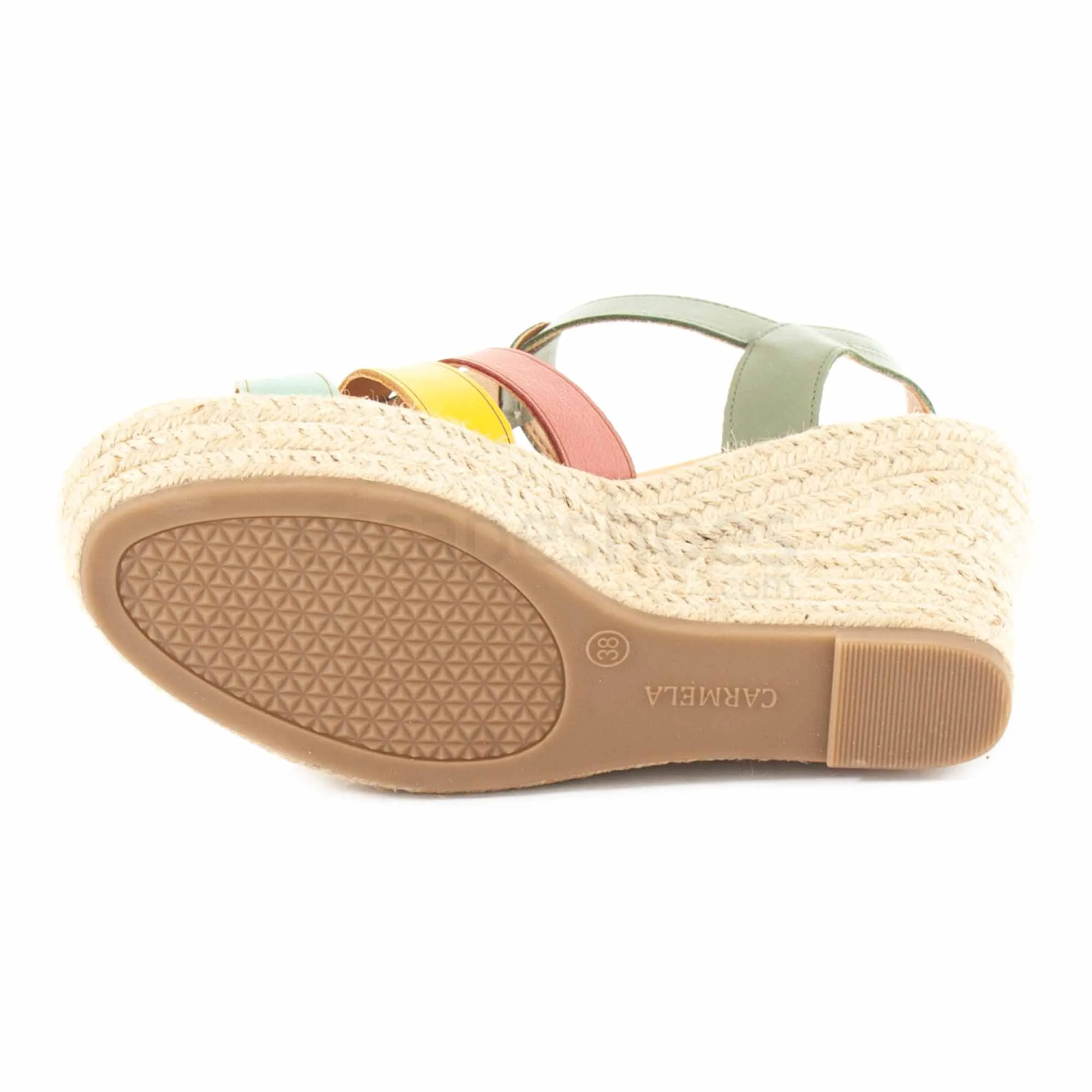 Sandalias CARMELA Pele Kaki 161622