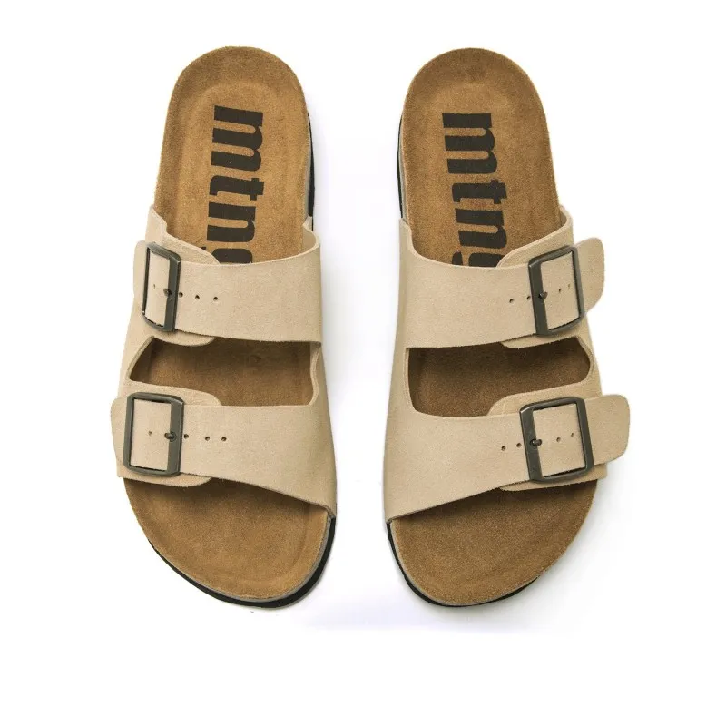 Sandalias Casual de Hombre MTNG ADAM Beige 56595