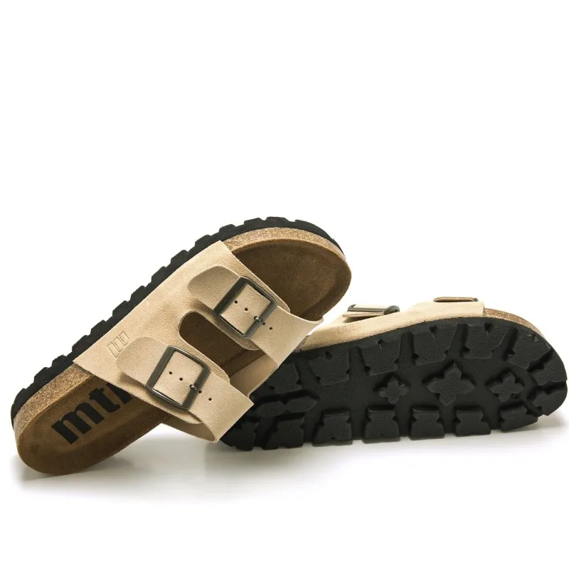 Sandalias Casual de Hombre MTNG ADAM Beige 56595