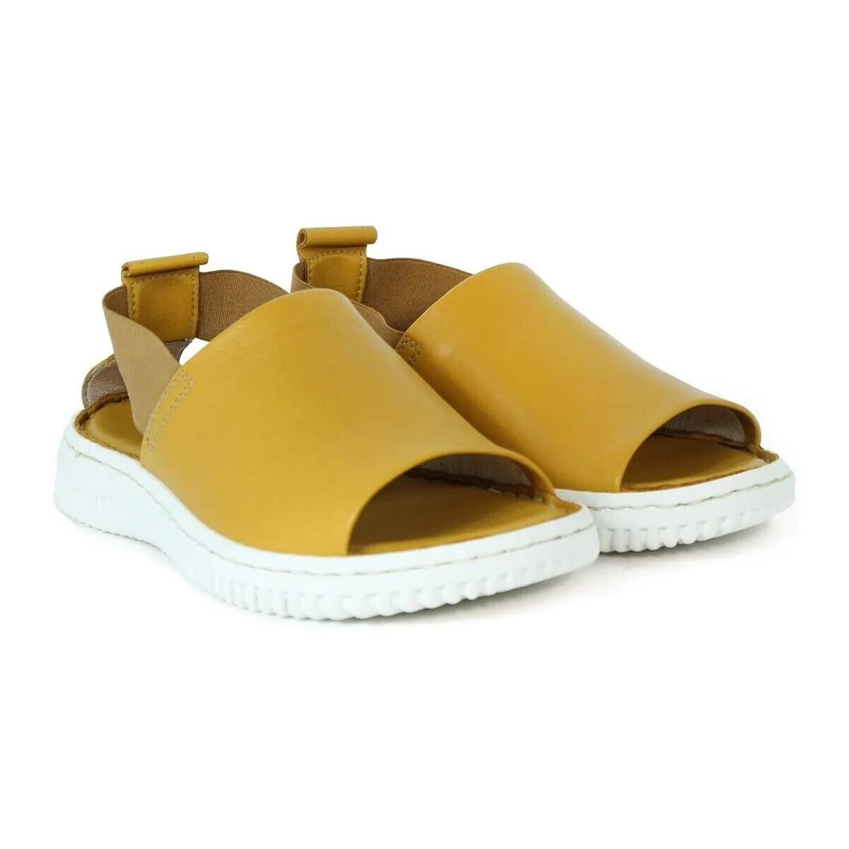 SANDALIAS FLEXIBLES AMARILLO  1124302