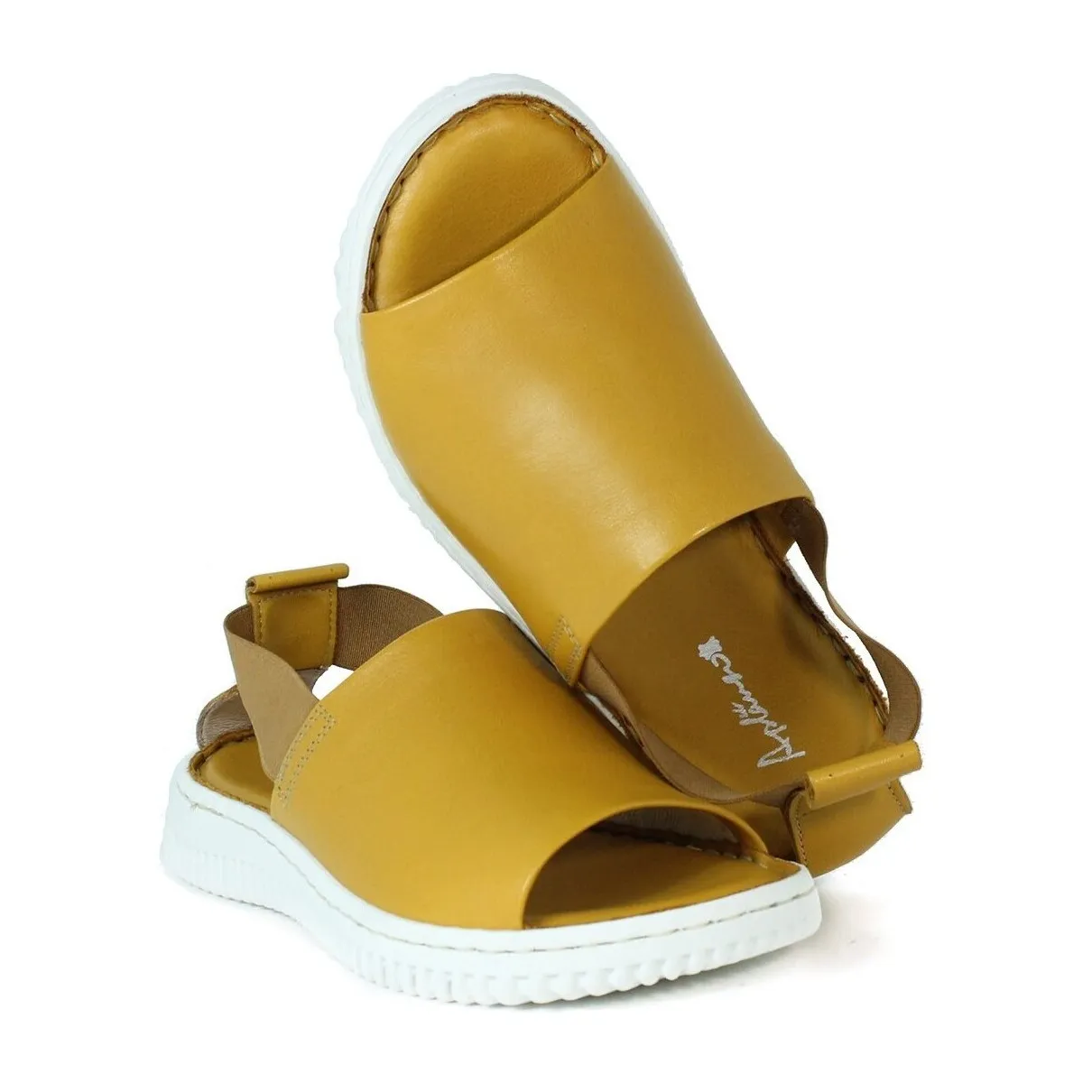 SANDALIAS FLEXIBLES AMARILLO  1124302