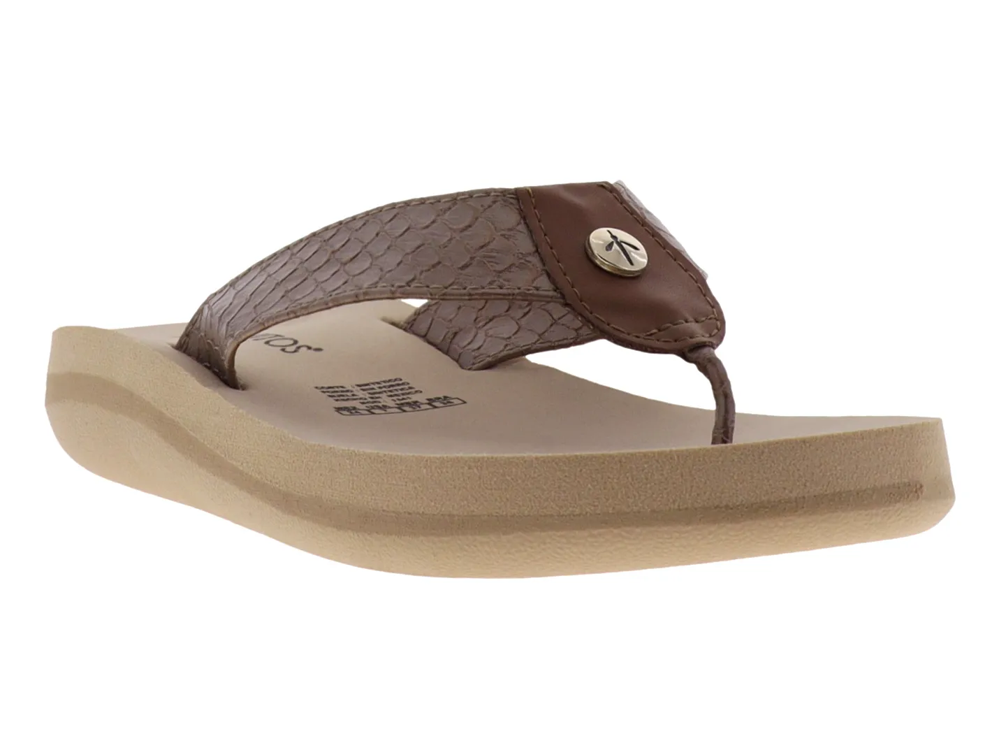 Sandalias Mosquitos 1541 Oro Para Mujer