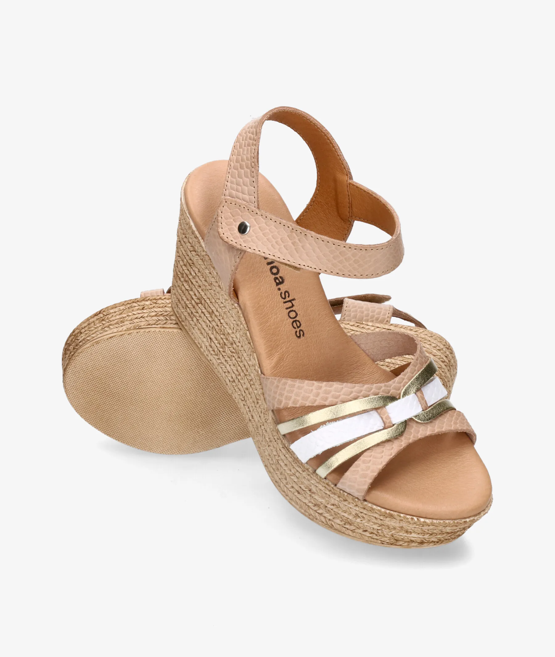 Sandalias pabloochoa.shoes  3052 en beige