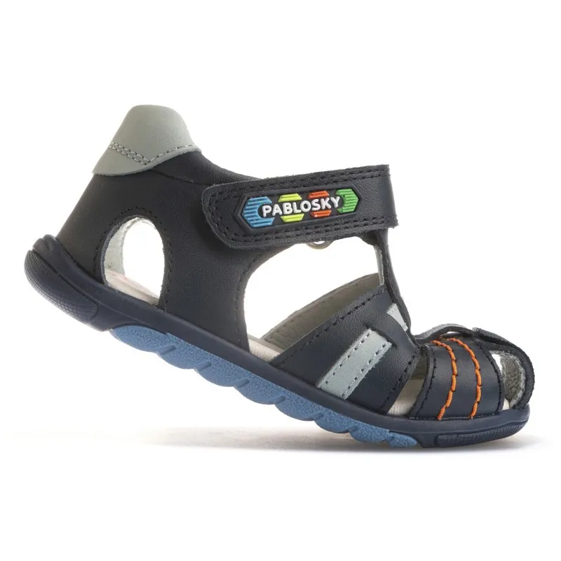 Sandalias pablosky niño azul