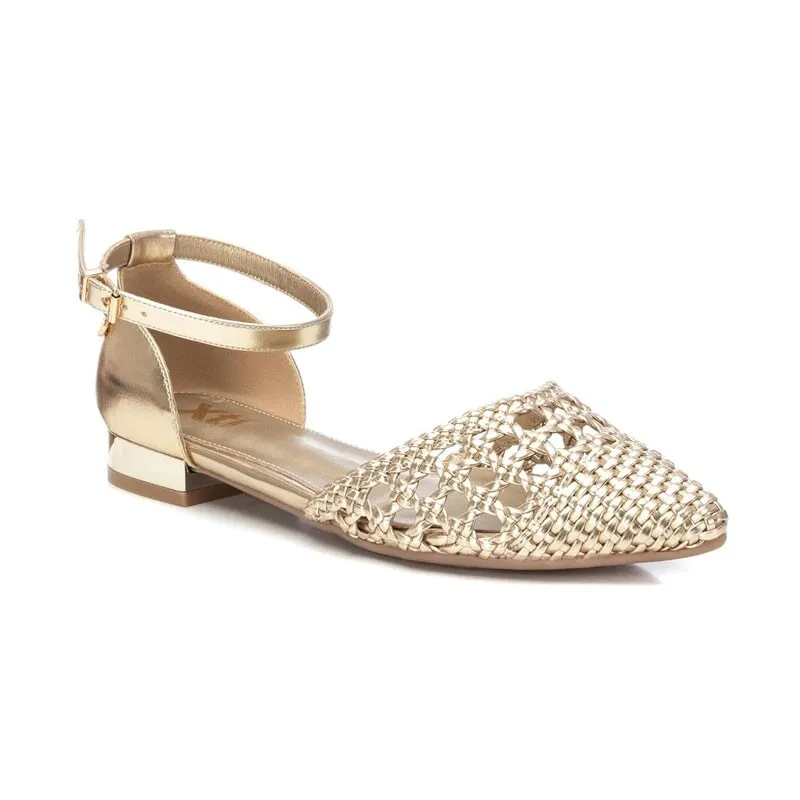 Sandalias Planas Xti 142366 Mujer Oro