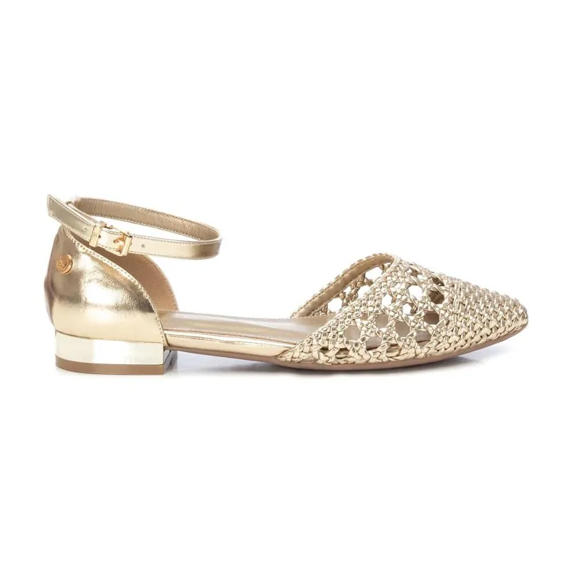 Sandalias Planas Xti 142366 Mujer Oro